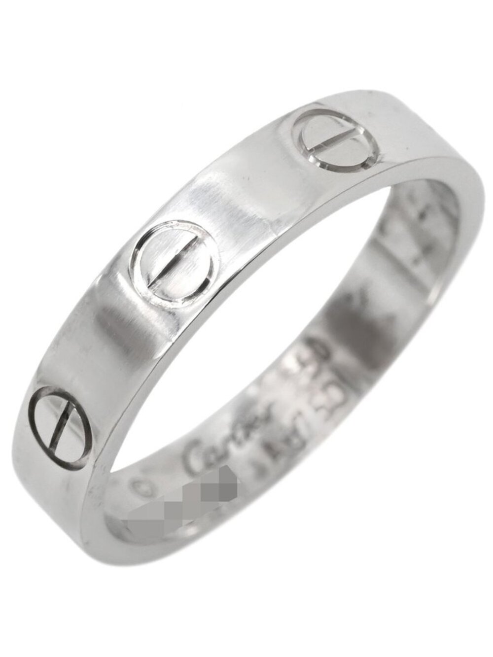 Cartier Ring Love Mini White Gold 50 WG Small Model